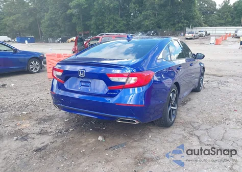 2018 Honda Accord Sport из США, поврежденный, VIN 1HGCV1F34JA193868